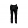 STANLEY® Clothing STW40057-014 Dixon Slim Fit Trousers Grey/Black Waist 38in Leg R