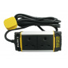 STANLEY® Electrical SXECFK0AHJE 2-Gang Powerboard with Belt-Clip 5m