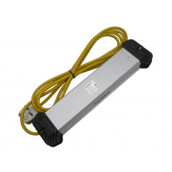 STANLEY® Electrical SXECFE2DHFE 4-Gang + 2 USB Powerboard with Cable Management 3m