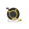STANLEY® Electrical SXECGT2OHSE Open Drum Cable Reel 240V 13A 4-Socket + 2 USB 25m