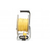 STANLEY® Electrical SXECGM2OHSE Open Metal Drum Cable Reel 240V 13A 4-Socket + 2 USB 25m