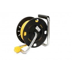 STANLEY® Electrical SXECGT2OHSE Open Drum Cable Reel 240V 13A 4-Socket + 2 USB 25m