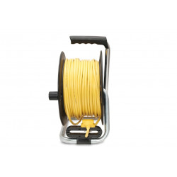 STANLEY® Electrical SXECGL2OHXE Open Drum Cable Reel 240V 13A 4-Socket + 2 USB 50m