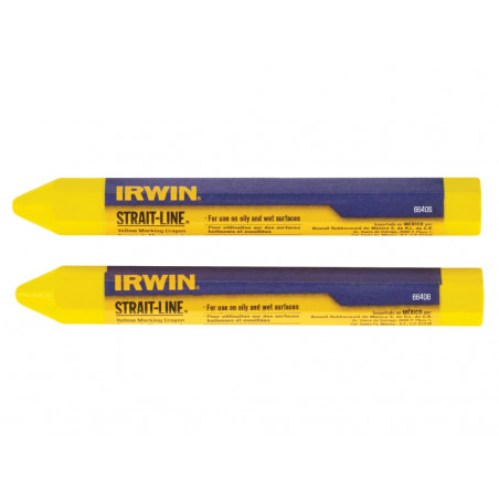 IRWIN® STRAIT-LINE® T666062 Crayon Yellow (Card 2)