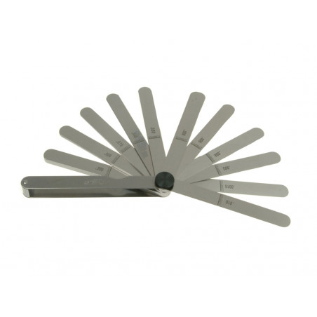 Starrett CX572 467 Feeler Gauge 13 Piece Set 0.0015-0.200in