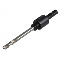 Starrett AY1391 A1E Arbor to suit 14-30mm DCH & MPH Holesaws