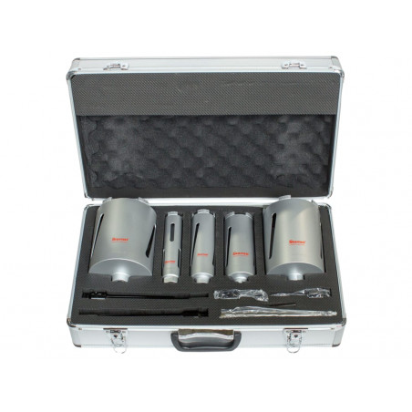 Starrett BF3265 BMKIT1 Diamond Dri-Core Drill Set, 5 Piece