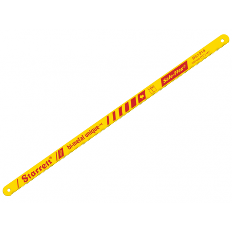 Starrett AV767/BS1224 Bi-Metal Unique Safe-Flex Hacksaw Blades 300mm (12in) x 24 TPI Box 50