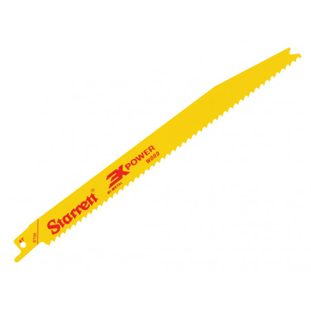 Starrett BT96-5 Bi-Metal Reciprocating Blade, Wood Tapered 228mm 6 TPI (Pack 5)