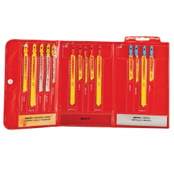 Starrett BU6 Jigsaw Blade Assortment Pack, 14 Piece