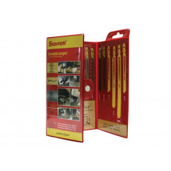 Starrett BU4 Jigsaw Blade Assortment Pack, 19 Piece