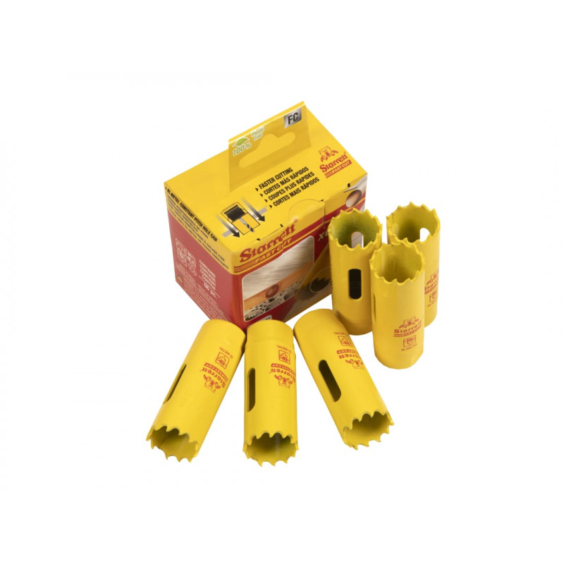 Starrett FCH2532-6 FCH2532 Fast Cut Bi-Metal Holesaw 20mm Bulk Pack of 6 Starrett FCH2532-6 FCH2532 Fast Cut Bi-Metal Holesaw 20mm Bulk Pack of 6