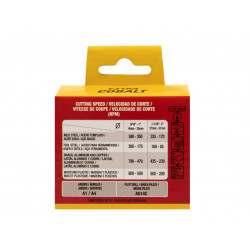 Starrett FCH0100-6 Fast Cut Bi-Metal Holesaw 25mm Bulk Pack of 6