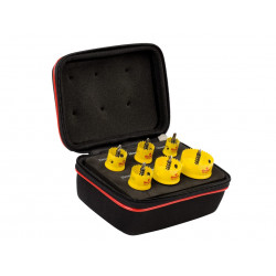 Starrett KCS06001 Cordless Smooth Cut Bi-Metal Holesaw Kit, 6 Piece