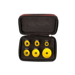 Starrett KCS06001 Cordless Smooth Cut Bi-Metal Holesaw Kit, 6 Piece