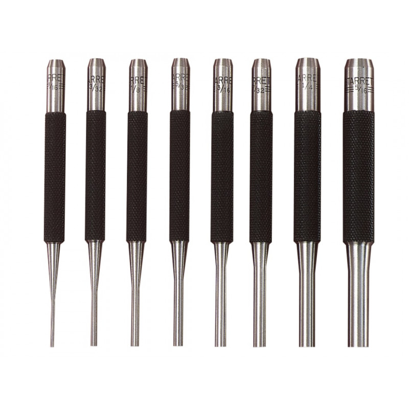 Starrett DB522 S565PC Pin Punch Set 8 Piece Starrett DB522 S565PC Pin Punch Set 8 Piece