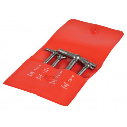 Starrett DC902 S579GZ Telescopic Gauge Set, 4 Piece 8-54mm