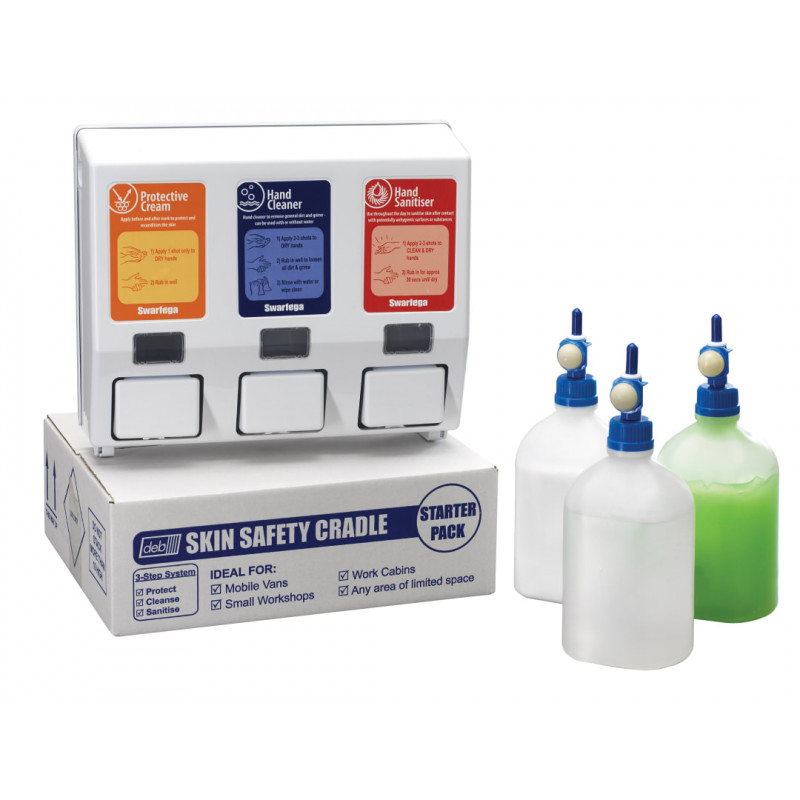Swarfega® SVC01SP Skin Safety Cradle Skincare Starter Kit Swarfega® SVC01SP Skin Safety Cradle Skincare Starter Kit