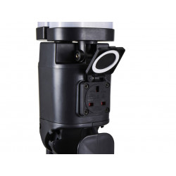 STANLEY® Lighting SXLS37182E Area Tower Light with Outlet Socket 8000 Lumens