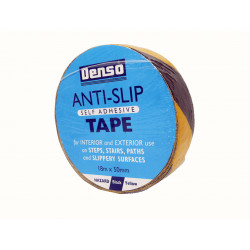 Sylglas 8622055 Anti-Slip Tape 50mm x 18m Black & Yellow Hazard