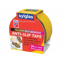 Sylglas SYL100001576 Anti-Slip Tape 50mm x 3m Yellow