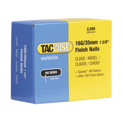 Tacwise 0294 16 Gauge Straight Finish Nails 32mm (Pack 2500)