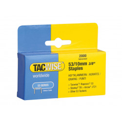 Tacwise 0336 53 Light-Duty Staples 10mm (Type JT21 A) (Pack 2000)