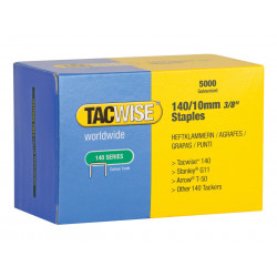 Tacwise 0342 140 Galvanised Staples 10mm (Pack 5000)