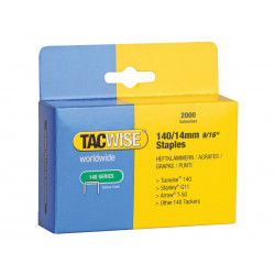 Tacwise 0349 140 Heavy-Duty Staples 14mm (Type T50 G) (Pack 2000)