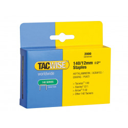 Tacwise 0348 140 Heavy-Duty Staples 12mm (Type T50 G) (Pack 2000)