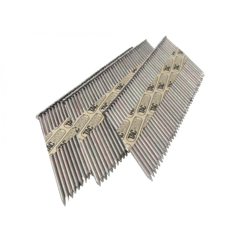 Tacwise 1124 34° Extra Galvanised Framing Ring Shank Nails Type 2.8/50mm (3300) Tacwise 1124 34° Extra Galvanised Framing Ring Shank Nails Type 2.8/50mm (3300)