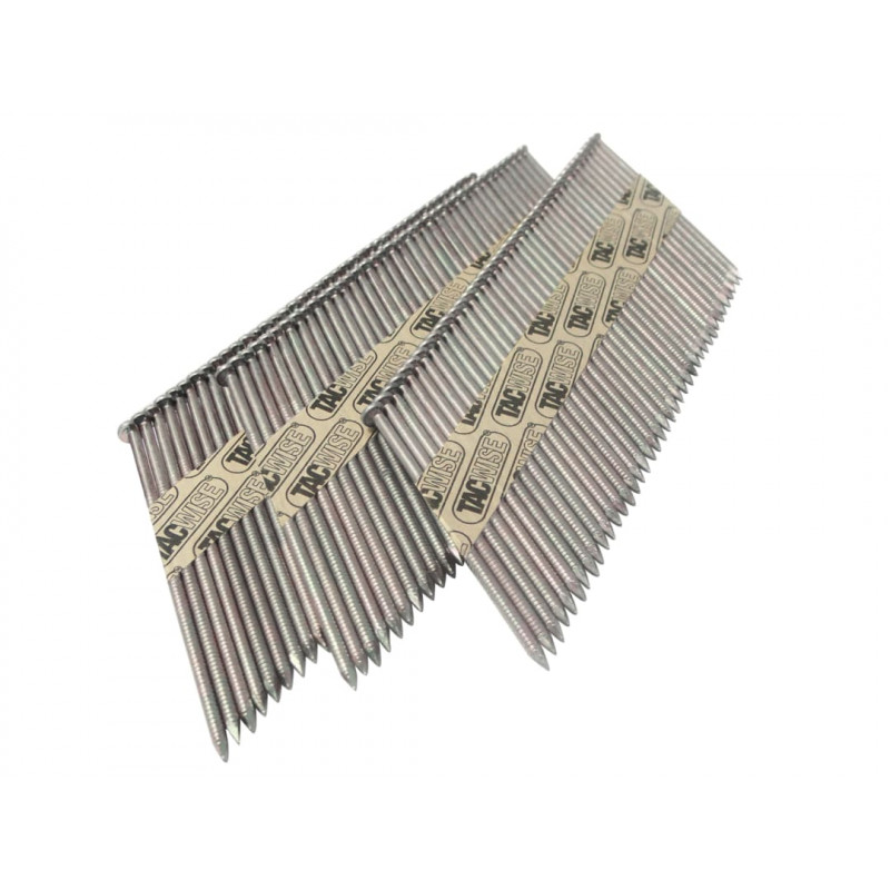 Tacwise 1125 34° Extra Galvanised Framing Ring Shank Nails Type 2.8/65mm (3300) Tacwise 1125 34° Extra Galvanised Framing Ring Shank Nails Type 2.8/65mm (3300)