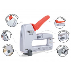 Tacwise 1747 Z4-140 Heavy-duty 4-in-1 Staple / Nail Gun