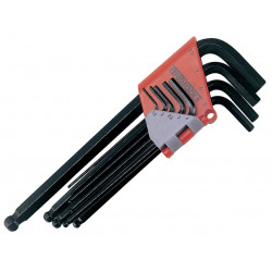 Teng 1479MMA Metric Ball Point Hexagon Key Set, 9 Piece