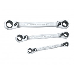 Teng 6503RX Multi Ratchet Ring Spanner Set of 3 8-19mm