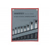 Teng 6508RMM Ratcheting Combination Spanner Set, 8 Piece