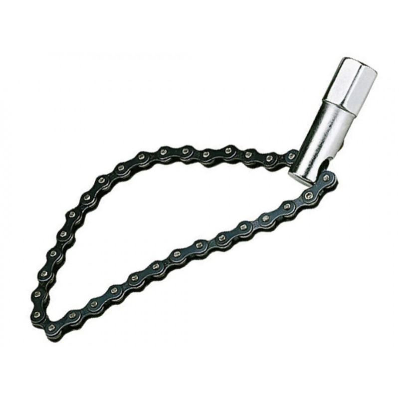 Teng 9120 Oil Filter Wrench chain strap 120mm Cap 1/2in Drive Teng 9120 Oil Filter Wrench chain strap 120mm Cap 1/2in Drive