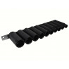 Teng 9126 1/2in Drive Deep Impact Socket Set, 10 Piece