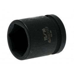 Teng 920130 Impact Socket Hexagon 6-Point 1/2in Drive 15/16in