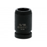 Teng 920118 Impact Socket Hexagon 6-Point 1/2in Drive 9/16in