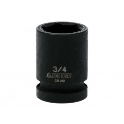 Teng 920124 Impact Socket Hexagon 6-Point 1/2in Drive 3/4in