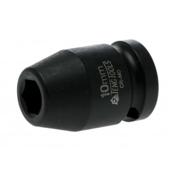 Teng 920510N Impact Socket Hexagon 6-Point 1/2in Drive 10mm