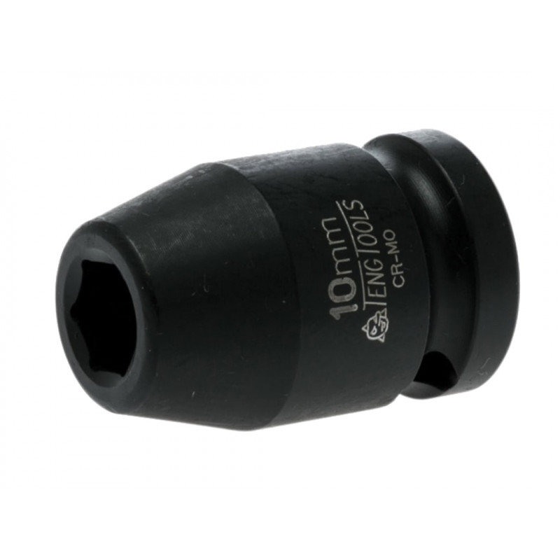 Teng 920510N Impact Socket Hexagon 6-Point 1/2in Drive 10mm Teng 920510N Impact Socket Hexagon 6-Point 1/2in Drive 10mm