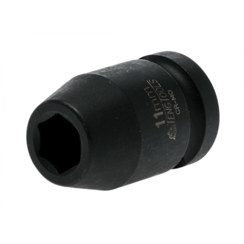 Teng 920511N Impact Socket Hexagon 6-Point 1/2in Drive 11mm Teng 920511N Impact Socket Hexagon 6-Point 1/2in Drive 11mm
