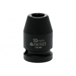 Teng 920510N Impact Socket Hexagon 6-Point 1/2in Drive 10mm