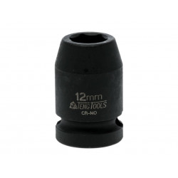 Teng 920512N Impact Socket Hexagon 6-Point 1/2in Drive 12mm