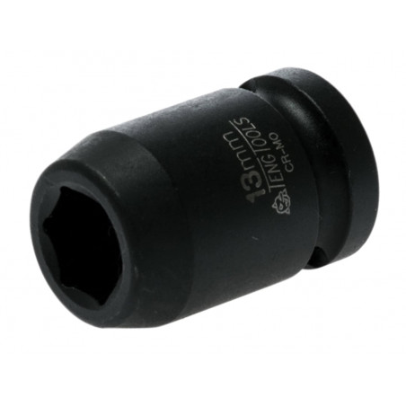 Teng 920513N Impact Socket Hexagon 6-Point 1/2in Drive 13mm