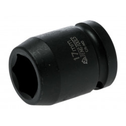 Teng 920517N1 Impact Socket Hexagon 6-Point 1/2in Drive 17mm