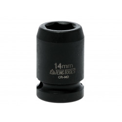 Teng 920514N Impact Socket Hexagon 6-Point 1/2in Drive 14mm