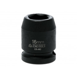 Teng 920516N Impact Socket Hexagon 6-Point 1/2in Drive 16mm
